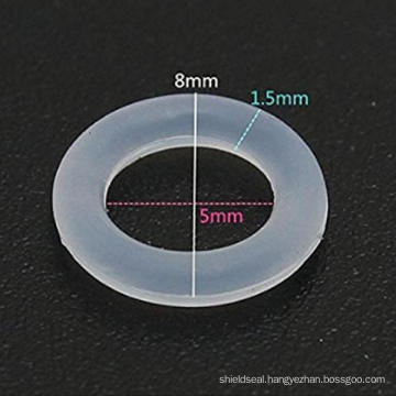 Transparent Silicone Rubber O Ring Glow in Dark